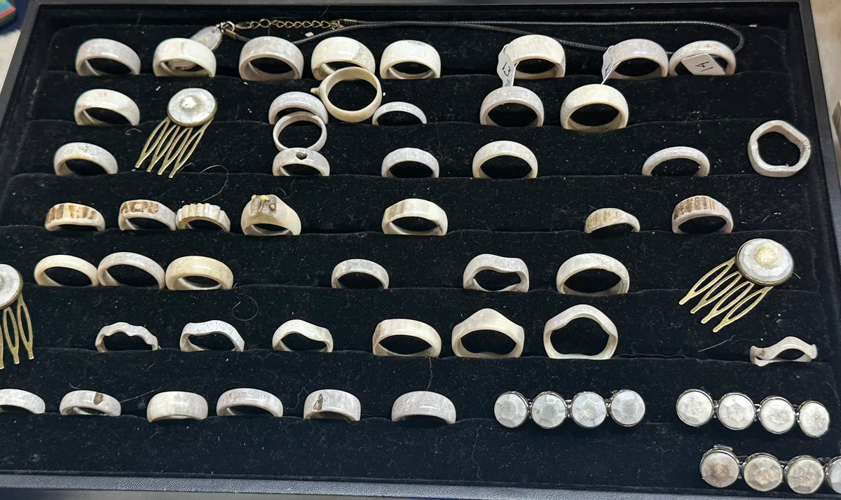 Deer Antler Rings