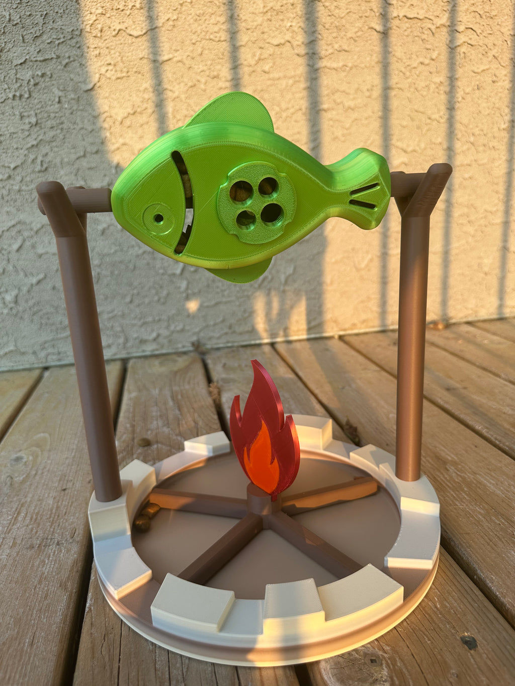 Campfire Cat treat dispenser