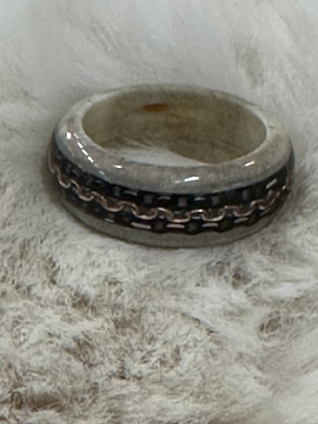 Deer antler ring