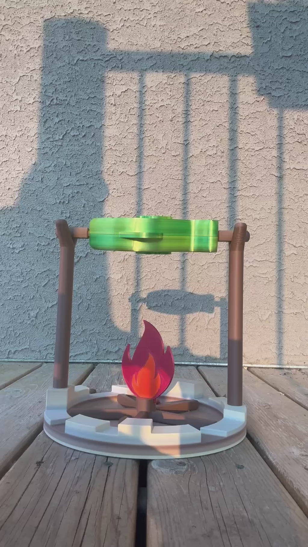 Campfire Cat treat dispenser