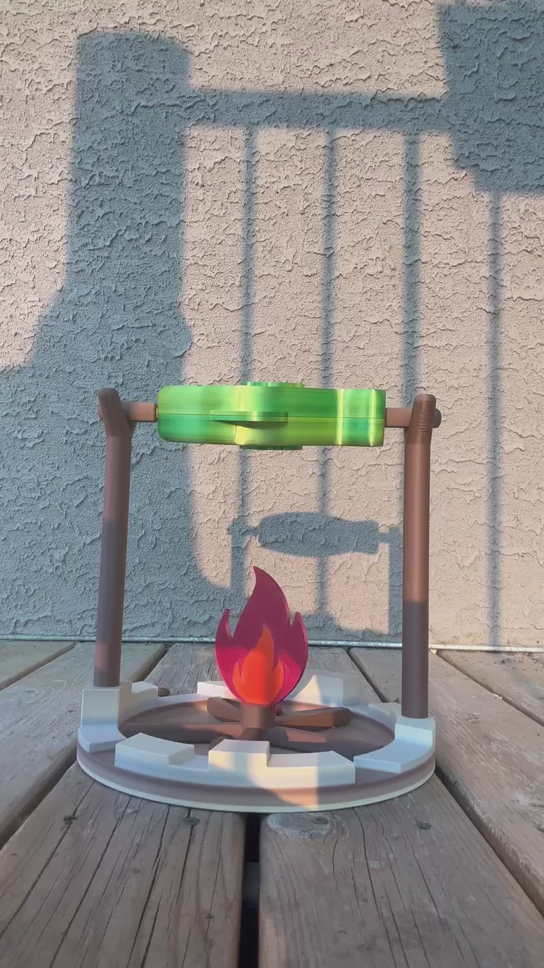 Campfire Cat treat dispenser